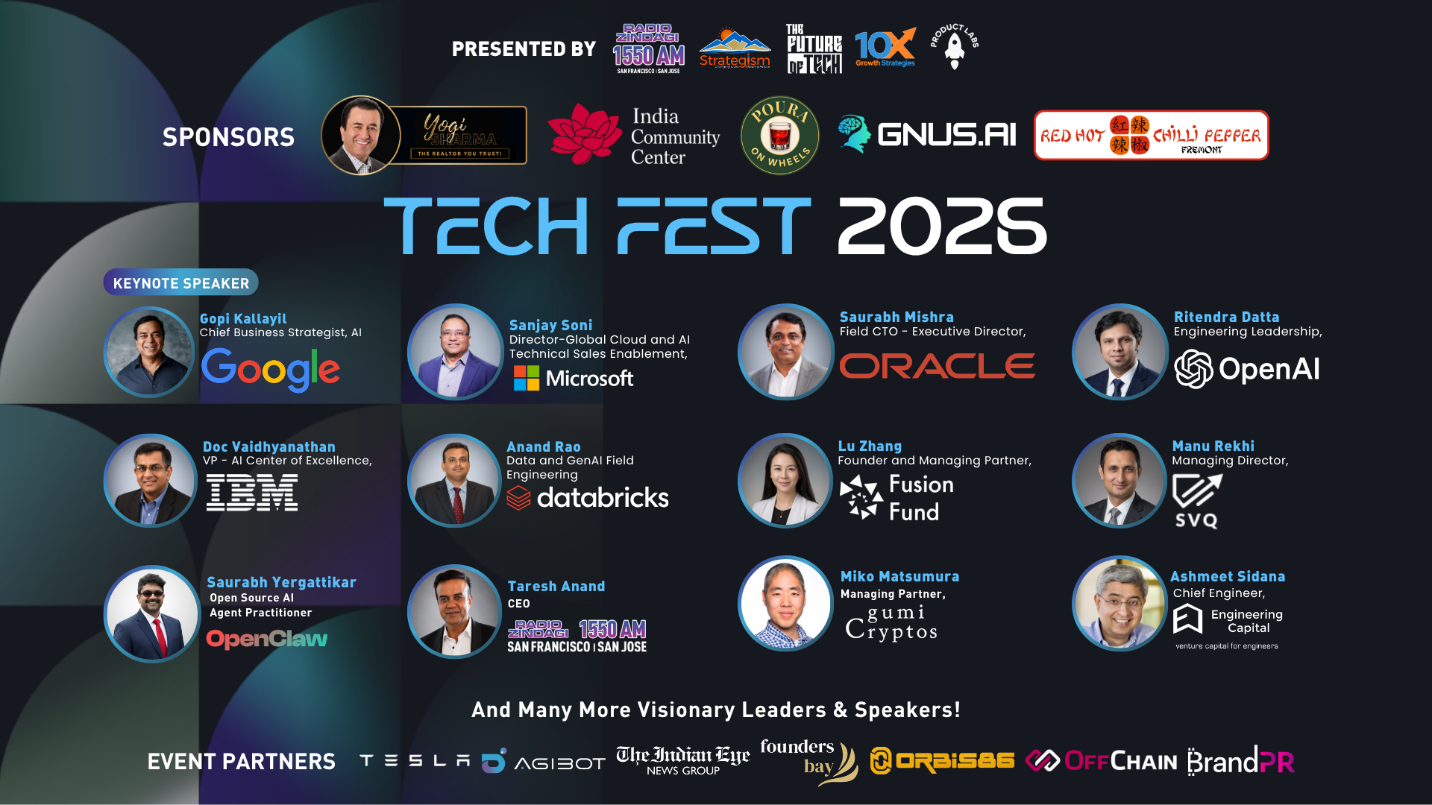 Tech Fest 2026 to Unite 500+ Founders, Investors, and AI Leaders in Silicon Valley