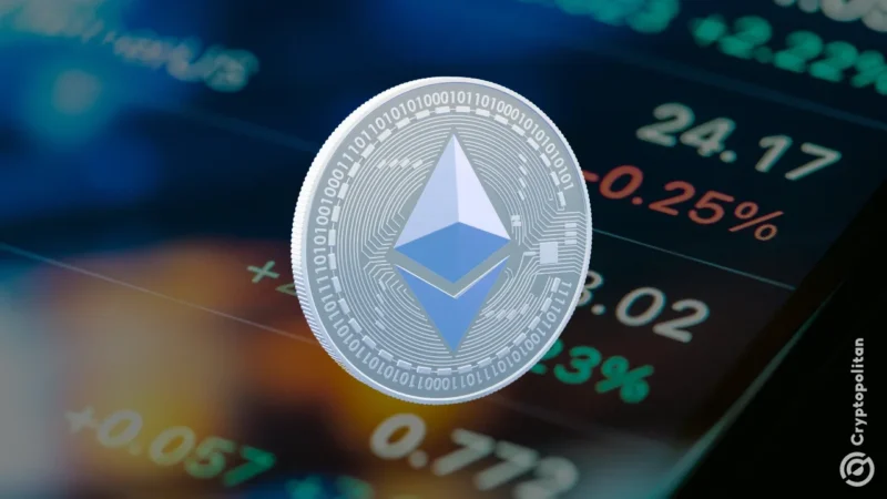 Peter Brandt’s $8,600 Ether chart hinges on a first break above $5,000