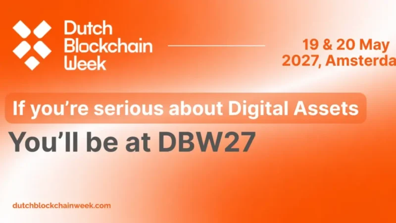 Dutch Blockchain Week announces 2027 dates and return to Johan Cruijff ArenA
