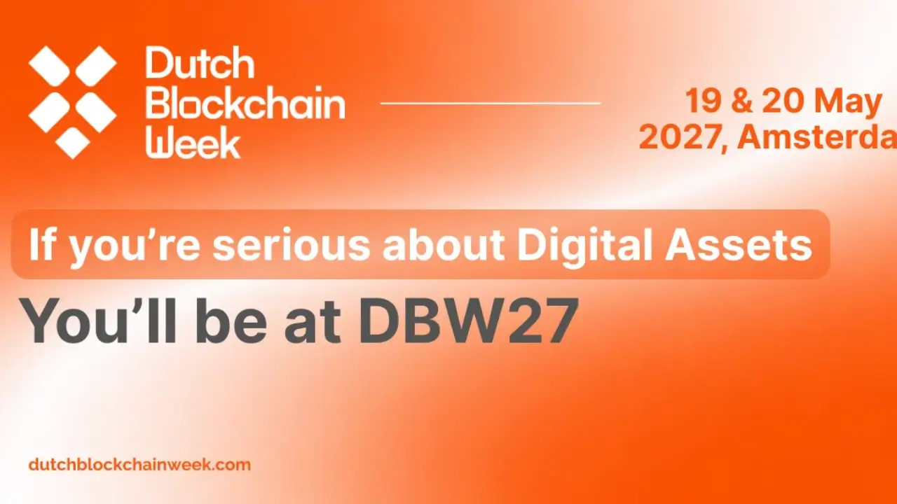 Dutch Blockchain Week announces 2027 dates and return to Johan Cruijff ArenA