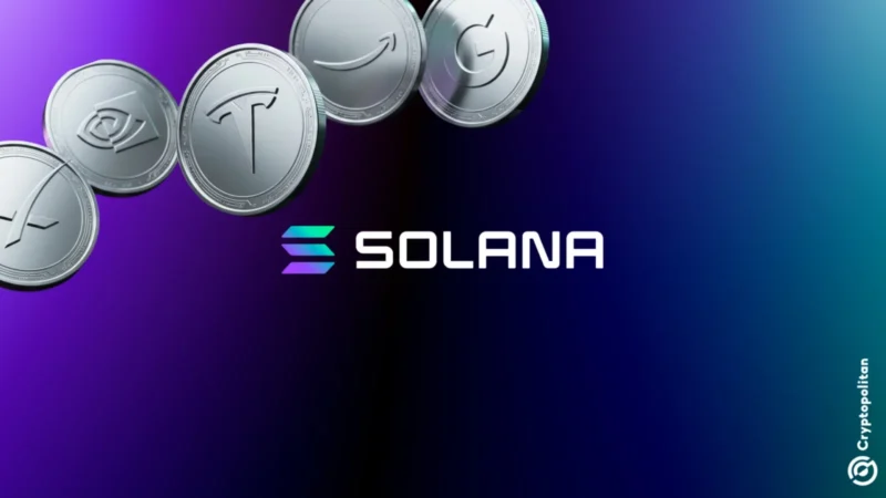 Solana Flips Robinhood in Tokenized Stock Holders for First Time Since July