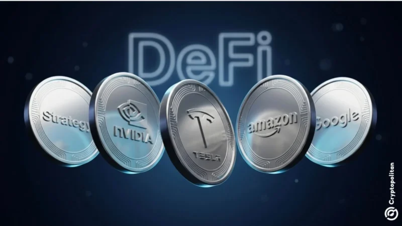 Tokenized Stocks in DeFi Grow Nearly 18x Year to Date